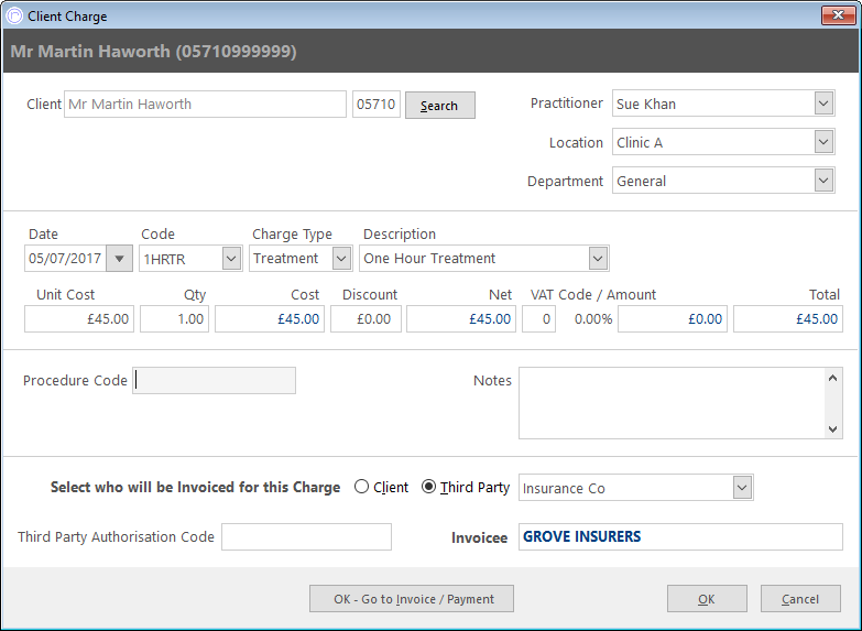 Third Party Billing – PPS